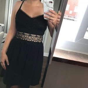 Topshop Lace Little Black Dress - with tags!